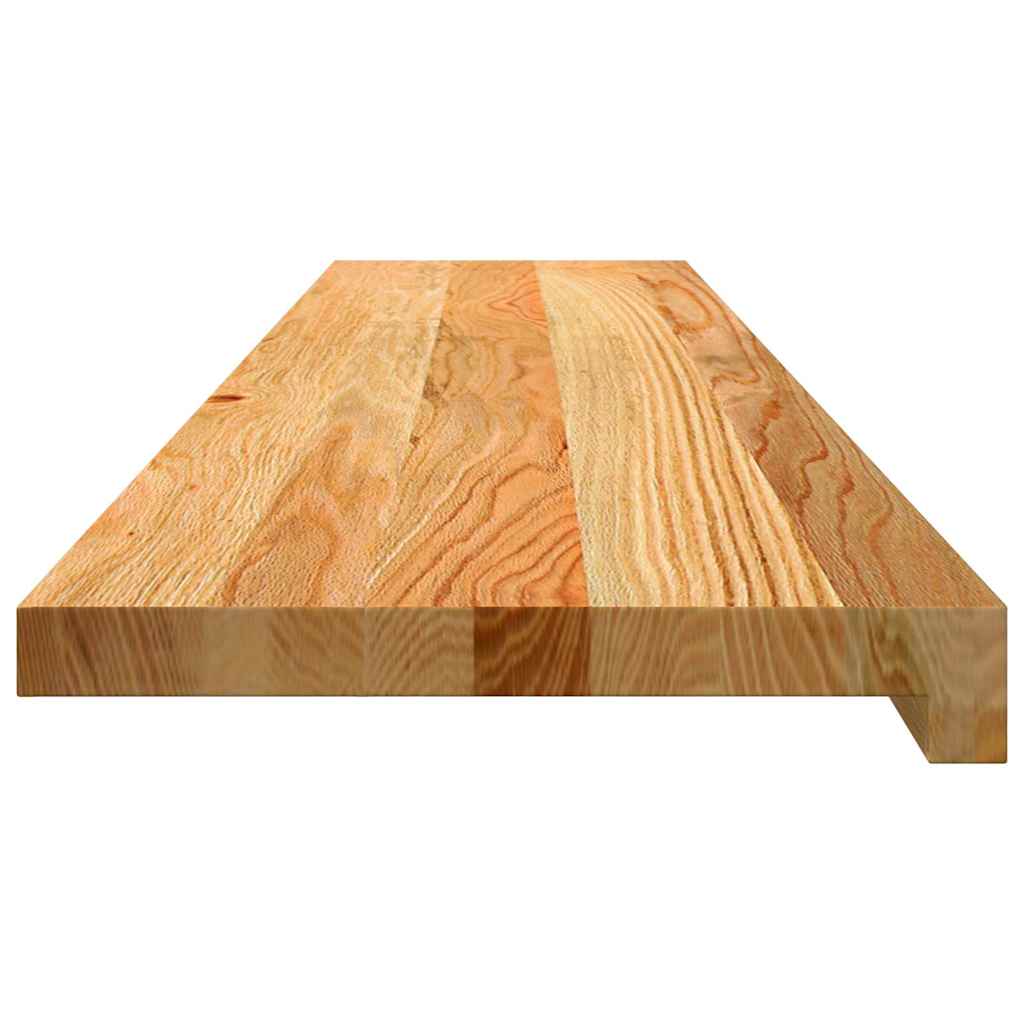 Traptreden 16 st 120x30x2 cm massief eikenhout lichtbruin is nu te koop bij PeponiXL, paradijselijk wonen!