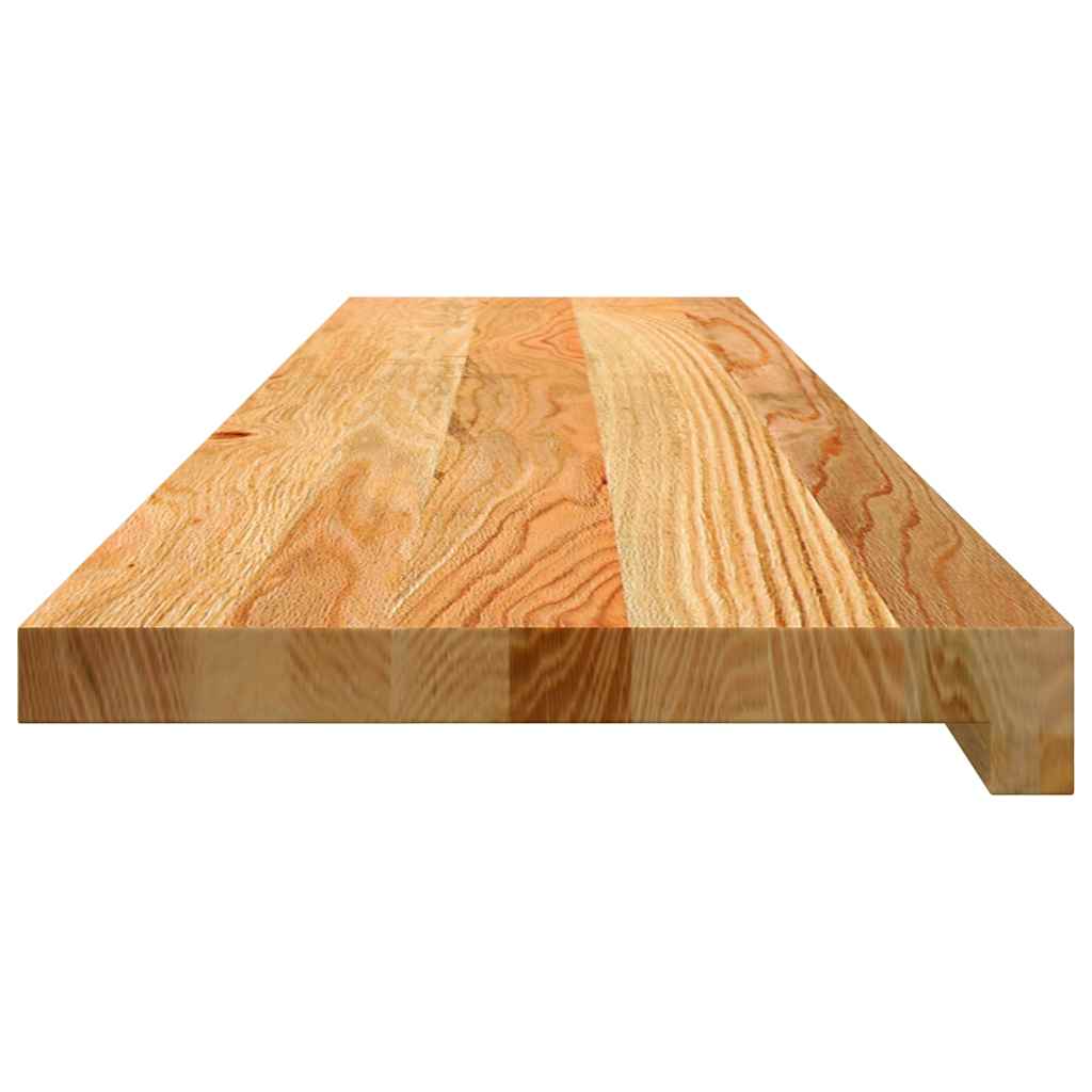 Traptreden 20 st 110x30x2 cm massief eikenhout lichtbruin is nu te koop bij PeponiXL, paradijselijk wonen!