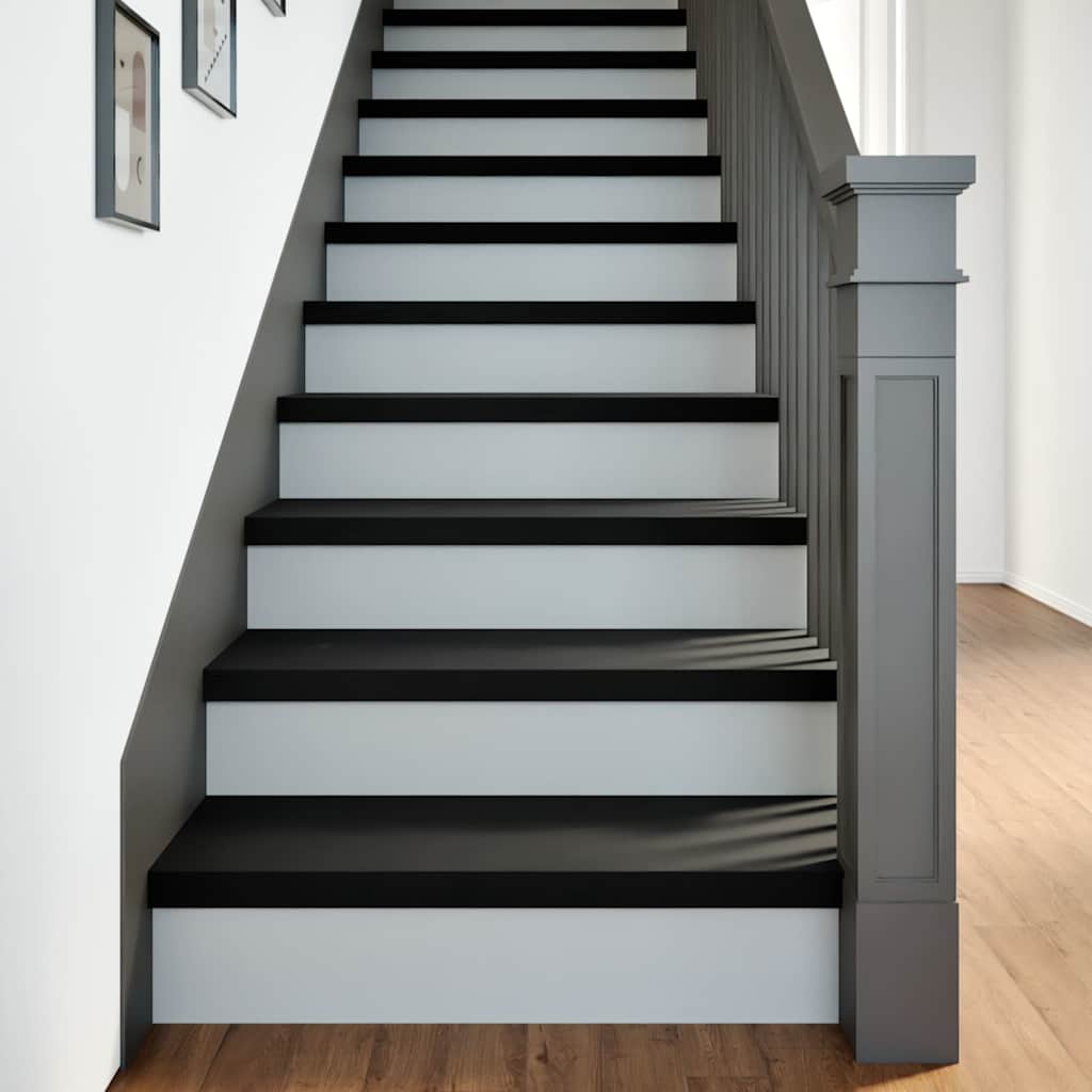 Traptreden 4 st 70x25x2 cm massief eikenhout donkerbruin is nu te koop bij PeponiXL, paradijselijk wonen!