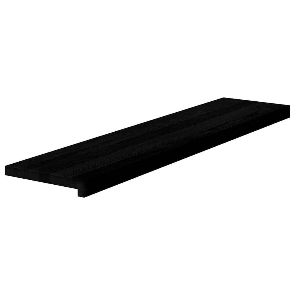 Traptreden 8 st 110x25x2 cm massief eikenhout donkerbruin is nu te koop bij PeponiXL, paradijselijk wonen!