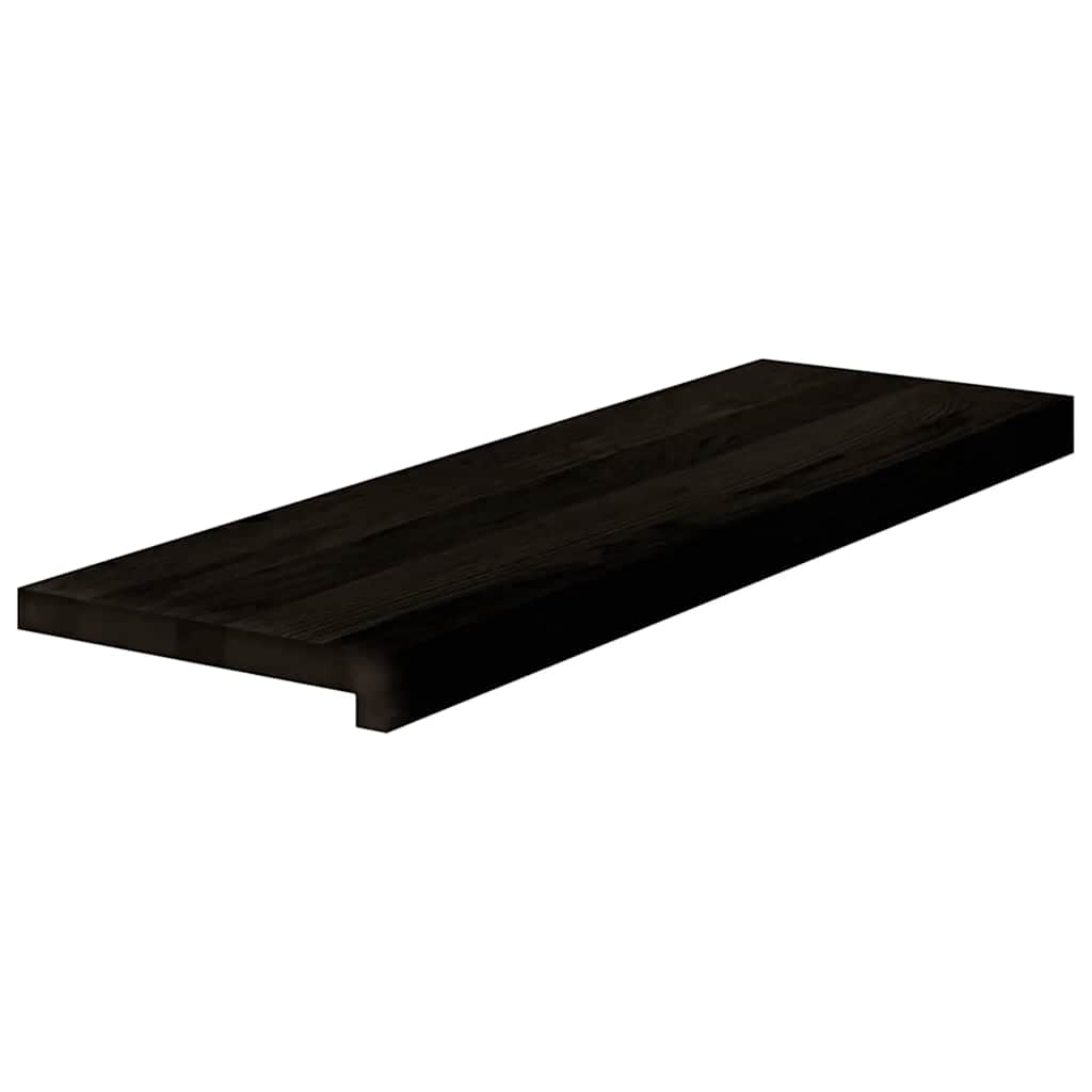 Traptreden 12 st 80x25x2 cm massief eikenhout donkerbruin is nu te koop bij PeponiXL, paradijselijk wonen!