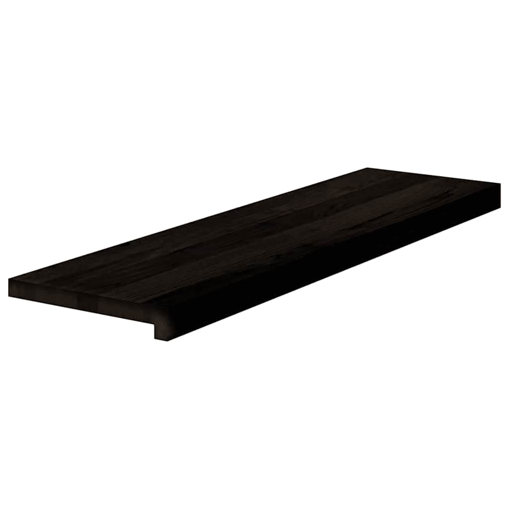 Traptreden 12 st 90x25x2 cm massief eikenhout donkerbruin is nu te koop bij PeponiXL, paradijselijk wonen!