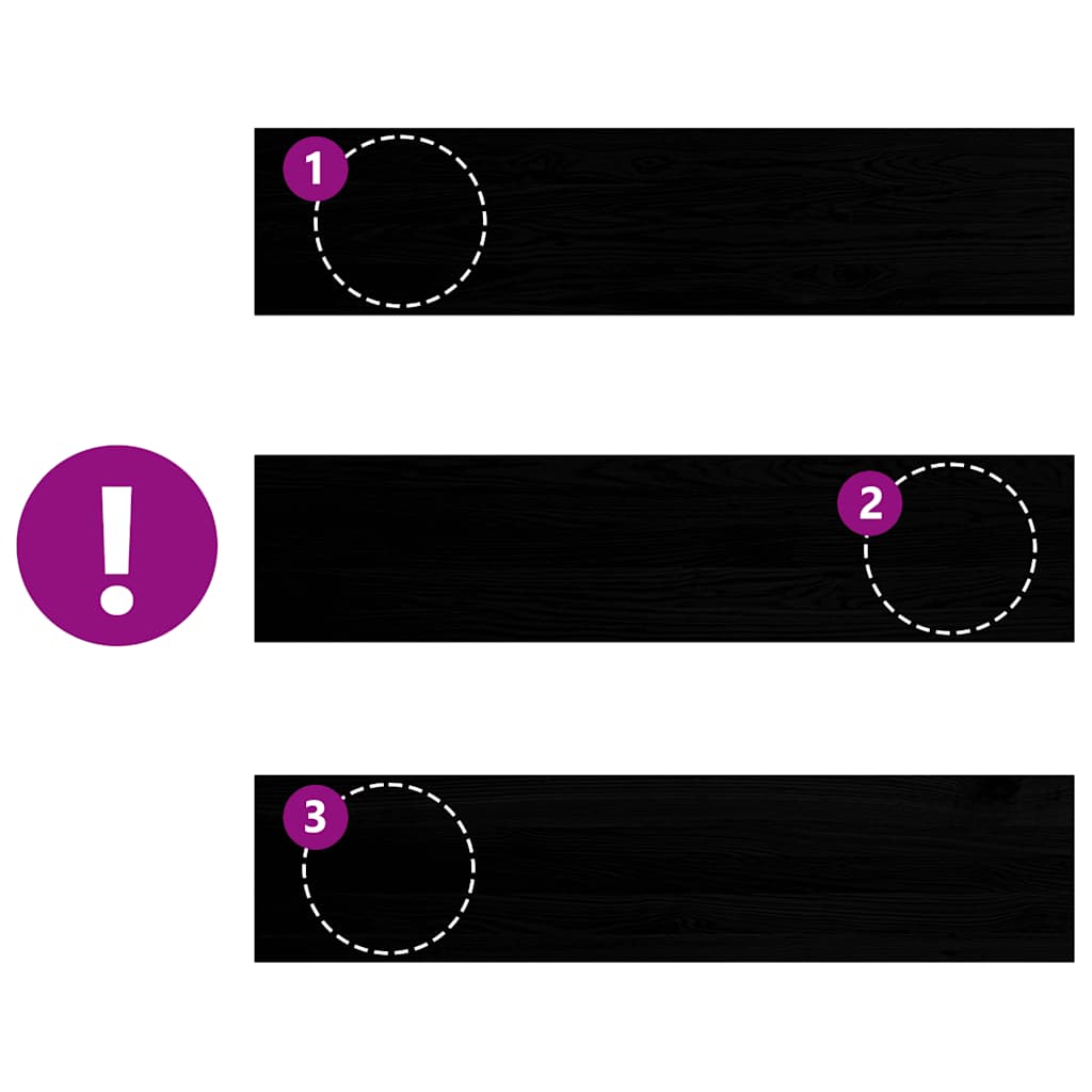 Traptreden 12 st 110x25x2 cm massief eikenhout donkerbruin is nu te koop bij PeponiXL, paradijselijk wonen!