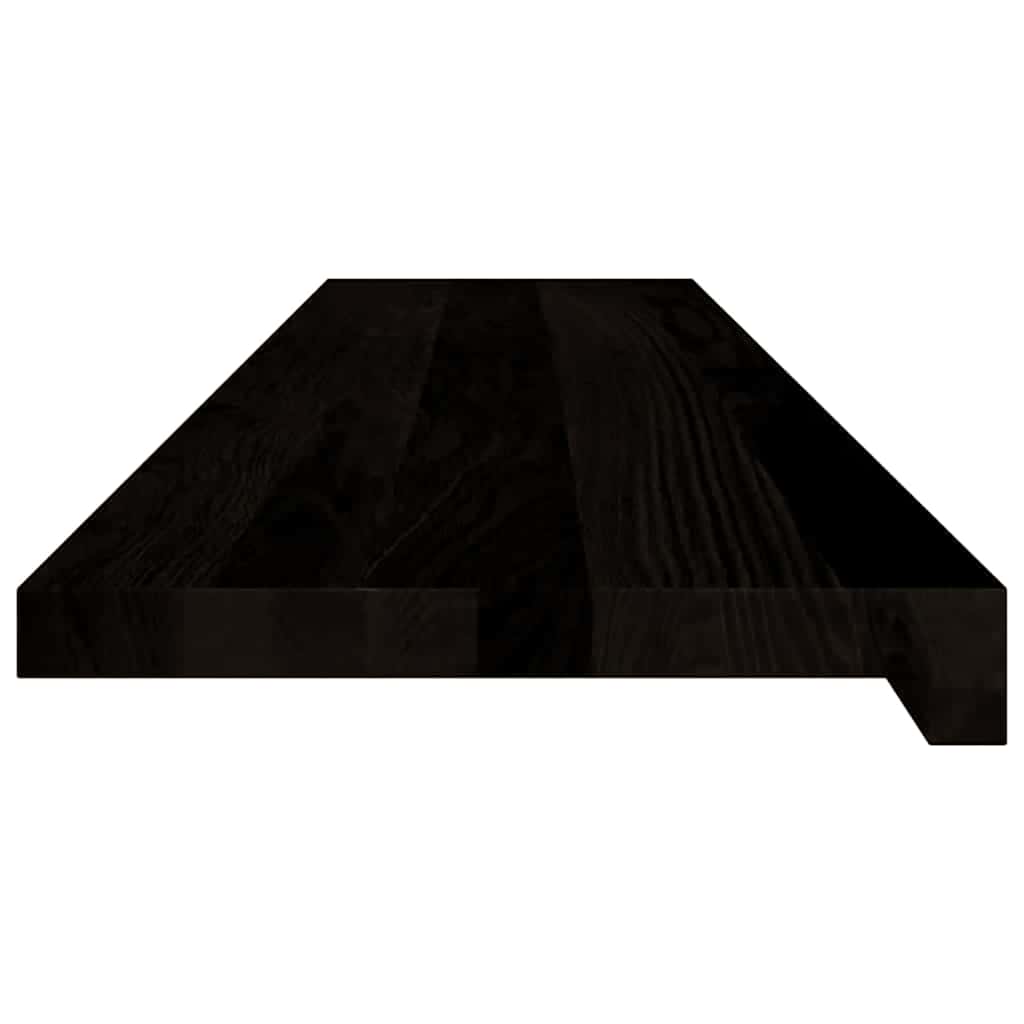 Traptreden 12 st 110x30x2 cm massief eikenhout donkerbruin is nu te koop bij PeponiXL, paradijselijk wonen!