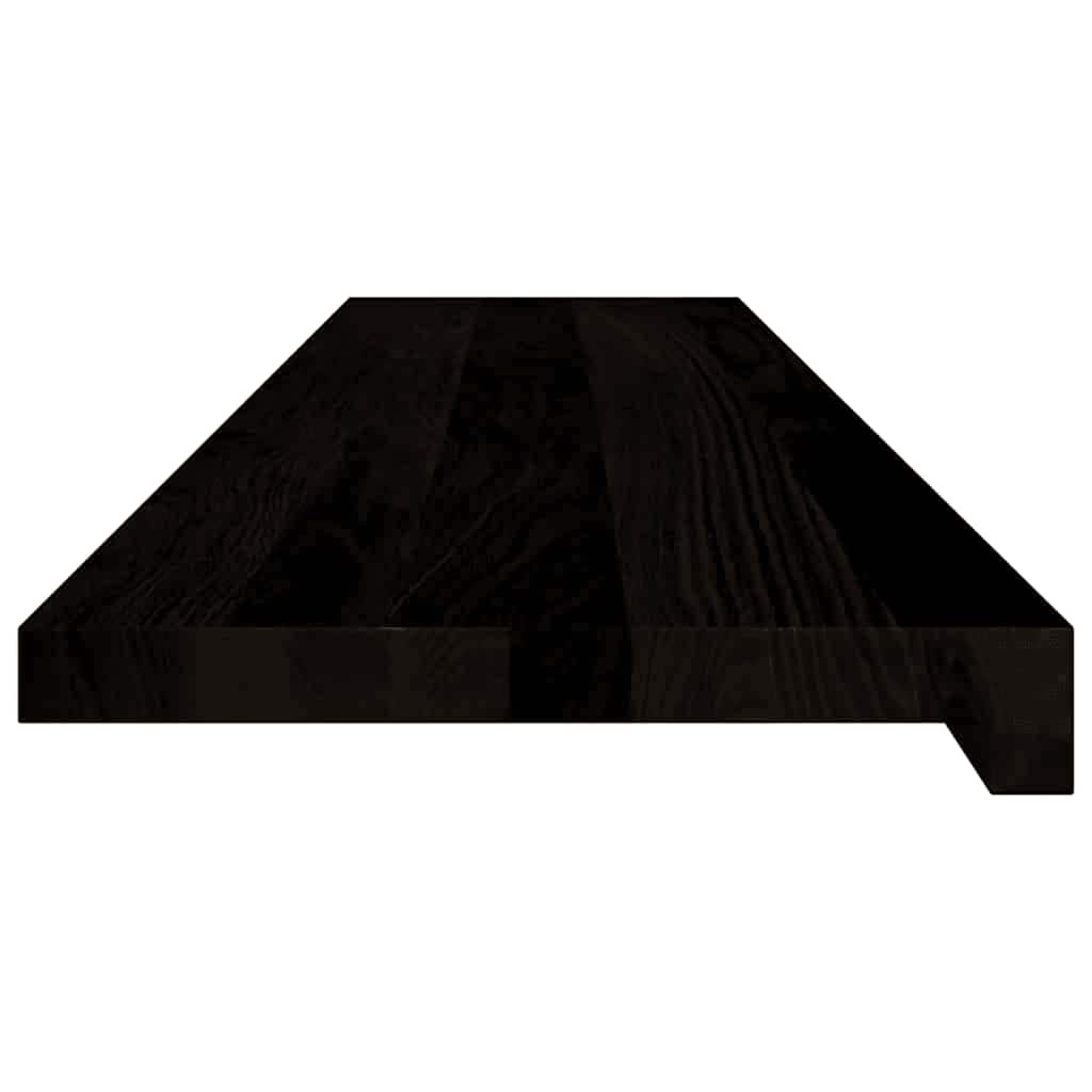 Traptreden 16 st 110x30x2 cm massief eikenhout donkerbruin is nu te koop bij PeponiXL, paradijselijk wonen!