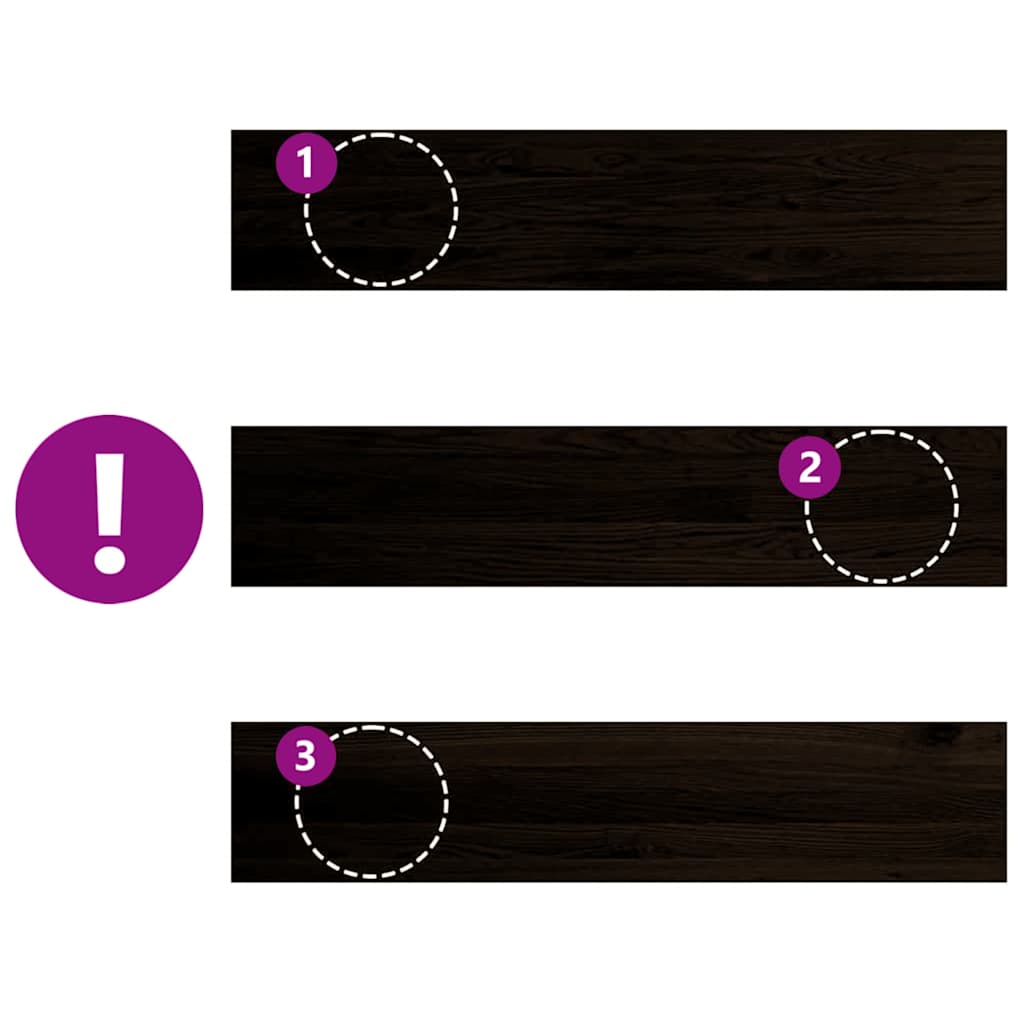 Traptreden 16 st 120x30x2 cm massief eikenhout donkerbruin is nu te koop bij PeponiXL, paradijselijk wonen!