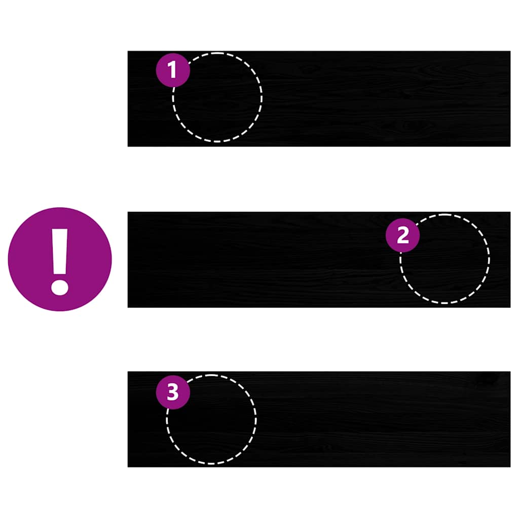 Traptreden 20 st 100x25x2 cm massief eikenhout donkerbruin is nu te koop bij PeponiXL, paradijselijk wonen!