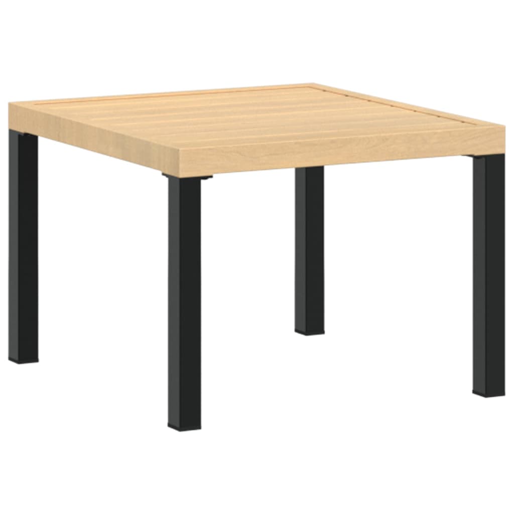 3-delige Loungeset met kussens gepoedercoat staal zwart is nu te koop bij PeponiXL, paradijselijk wonen!