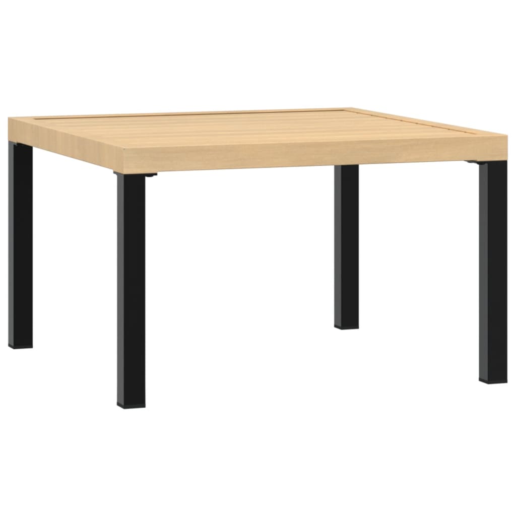 4-delige Loungeset met kussens aluminium zwart is nu te koop bij PeponiXL, paradijselijk wonen!