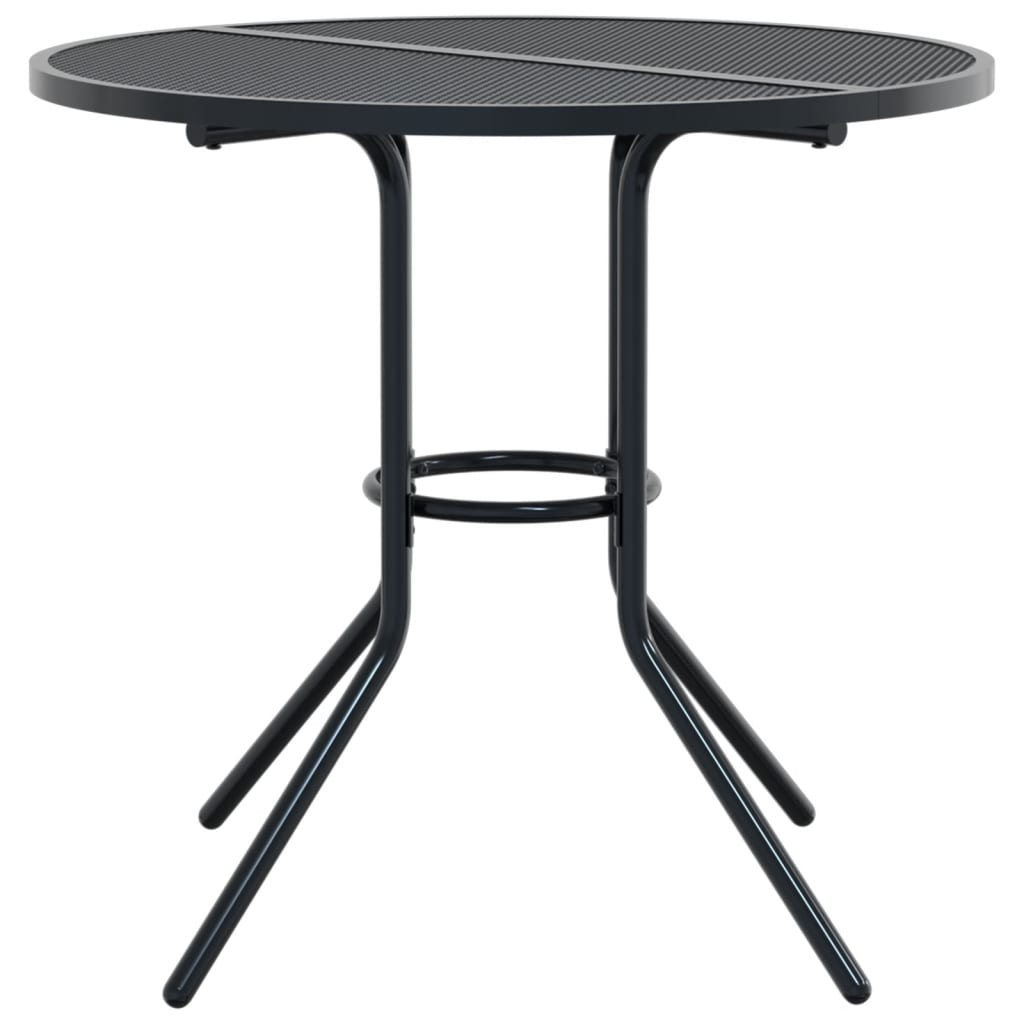 3-delige Tuinset stapelbaar gepoedercoat staal antracietkleur is nu te koop bij PeponiXL, paradijselijk wonen!