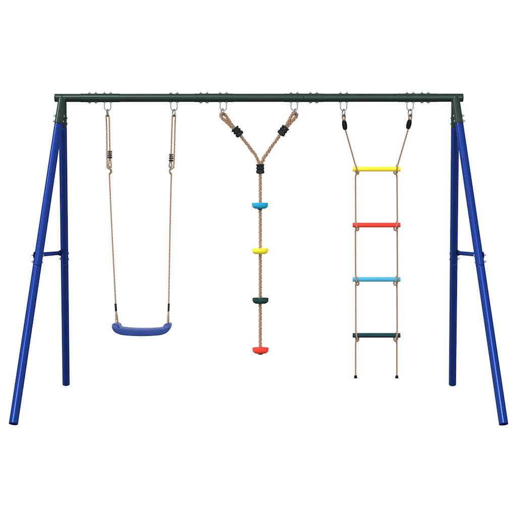 Schommelset met schommel, ladder en klimtouw met schijven is nu te koop bij PeponiXL, paradijselijk wonen!