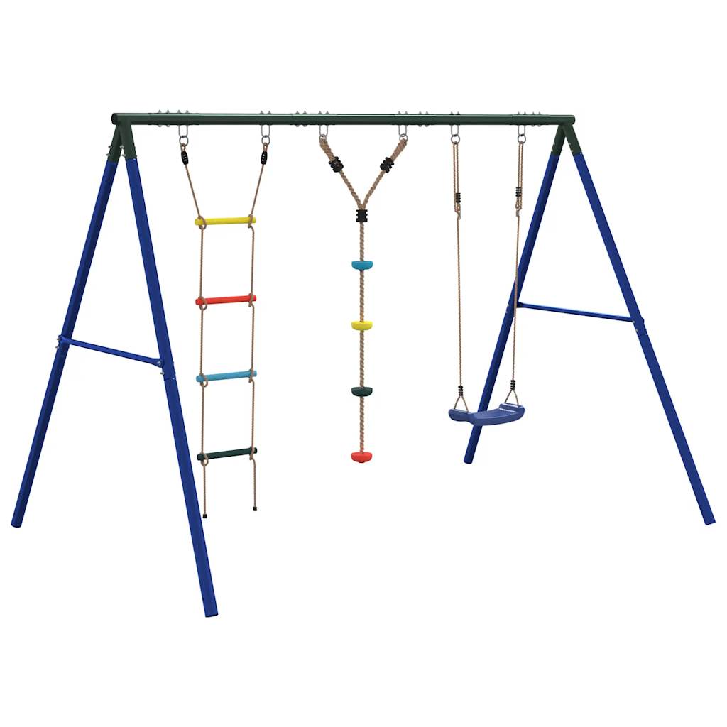 Schommelset met schommel, ladder en klimtouw met schijven is nu te koop bij PeponiXL, paradijselijk wonen!