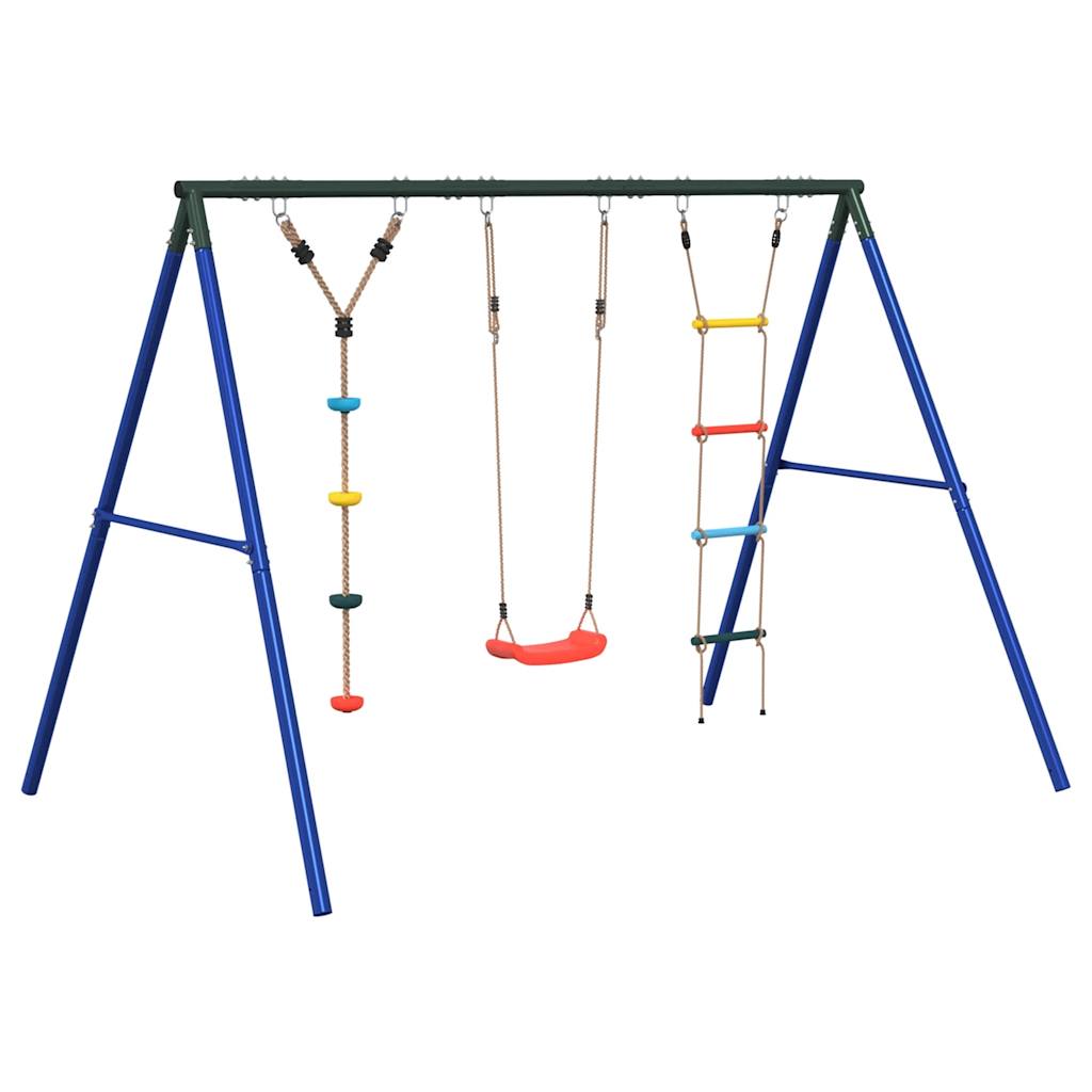 Schommelset met schommel, ladder en klimtouw met schijven is nu te koop bij PeponiXL, paradijselijk wonen!