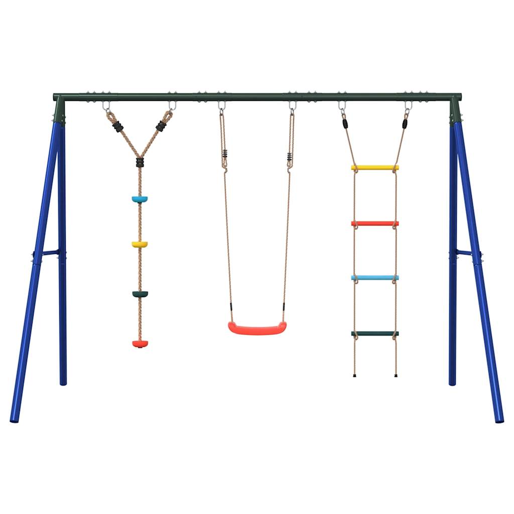 Schommelset met schommel, ladder en klimtouw met schijven is nu te koop bij PeponiXL, paradijselijk wonen!