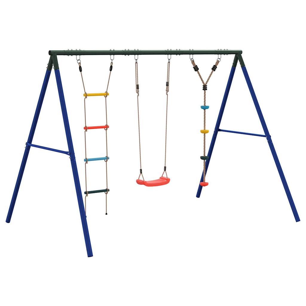 Schommelset met schommel, ladder en klimtouw met schijven is nu te koop bij PeponiXL, paradijselijk wonen!