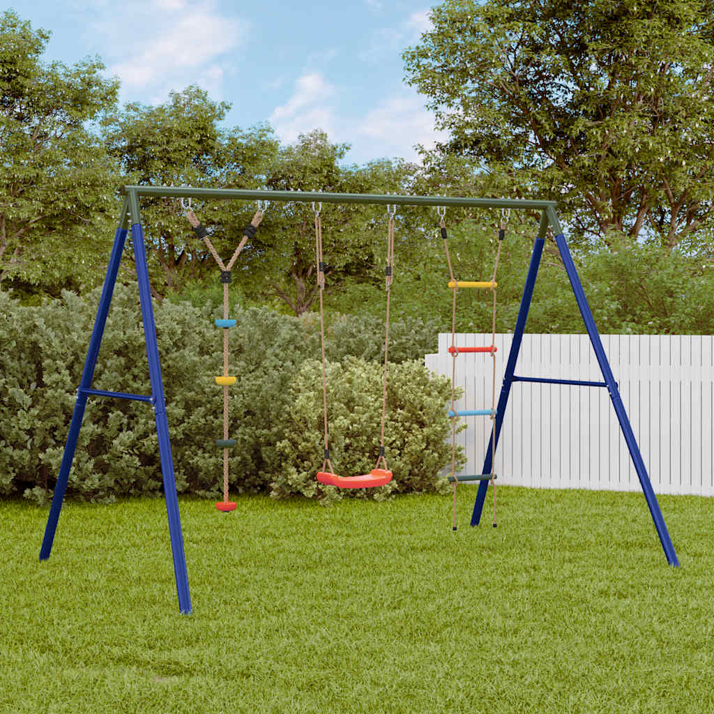 Schommelset met schommel, ladder en klimtouw met schijven is nu te koop bij PeponiXL, paradijselijk wonen!