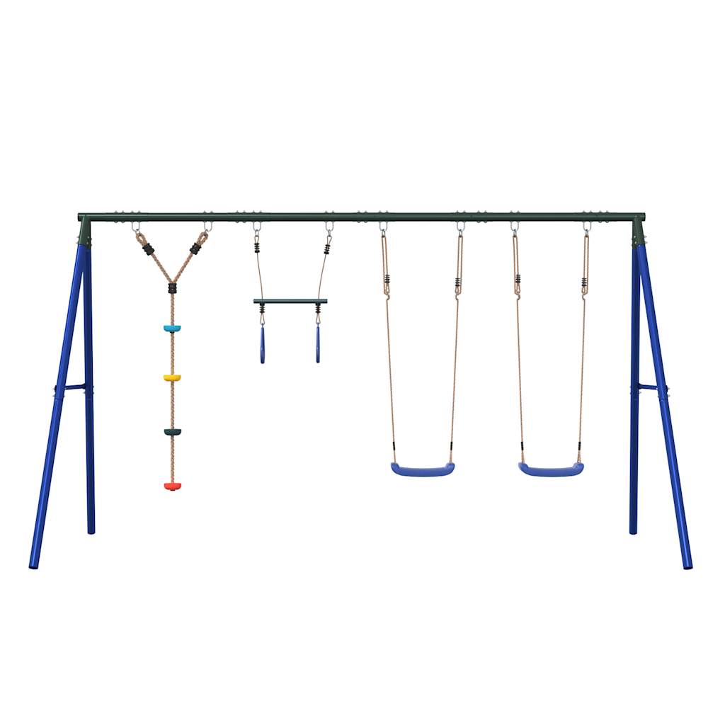 Schommelset met schommels, trapeze en klimschommel met schijven is nu te koop bij PeponiXL, paradijselijk wonen!
