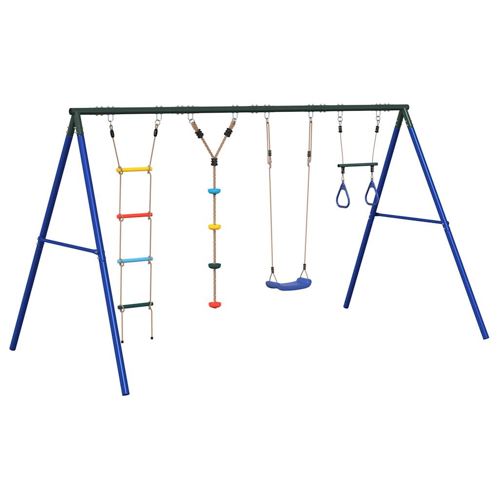 Schommelset met schommel, trapeze, ladder en klimtouw is nu te koop bij PeponiXL, paradijselijk wonen!