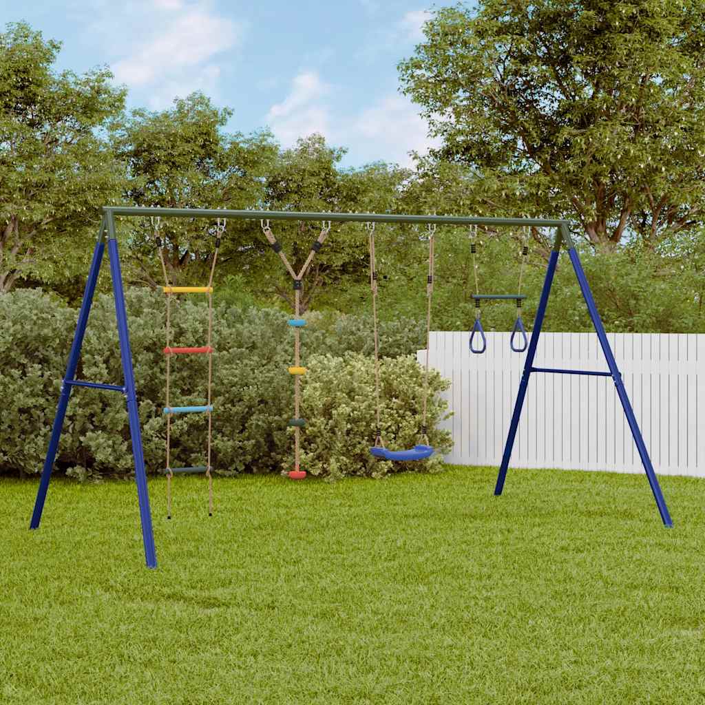 Schommelset met schommel, trapeze, ladder en klimtouw is nu te koop bij PeponiXL, paradijselijk wonen!