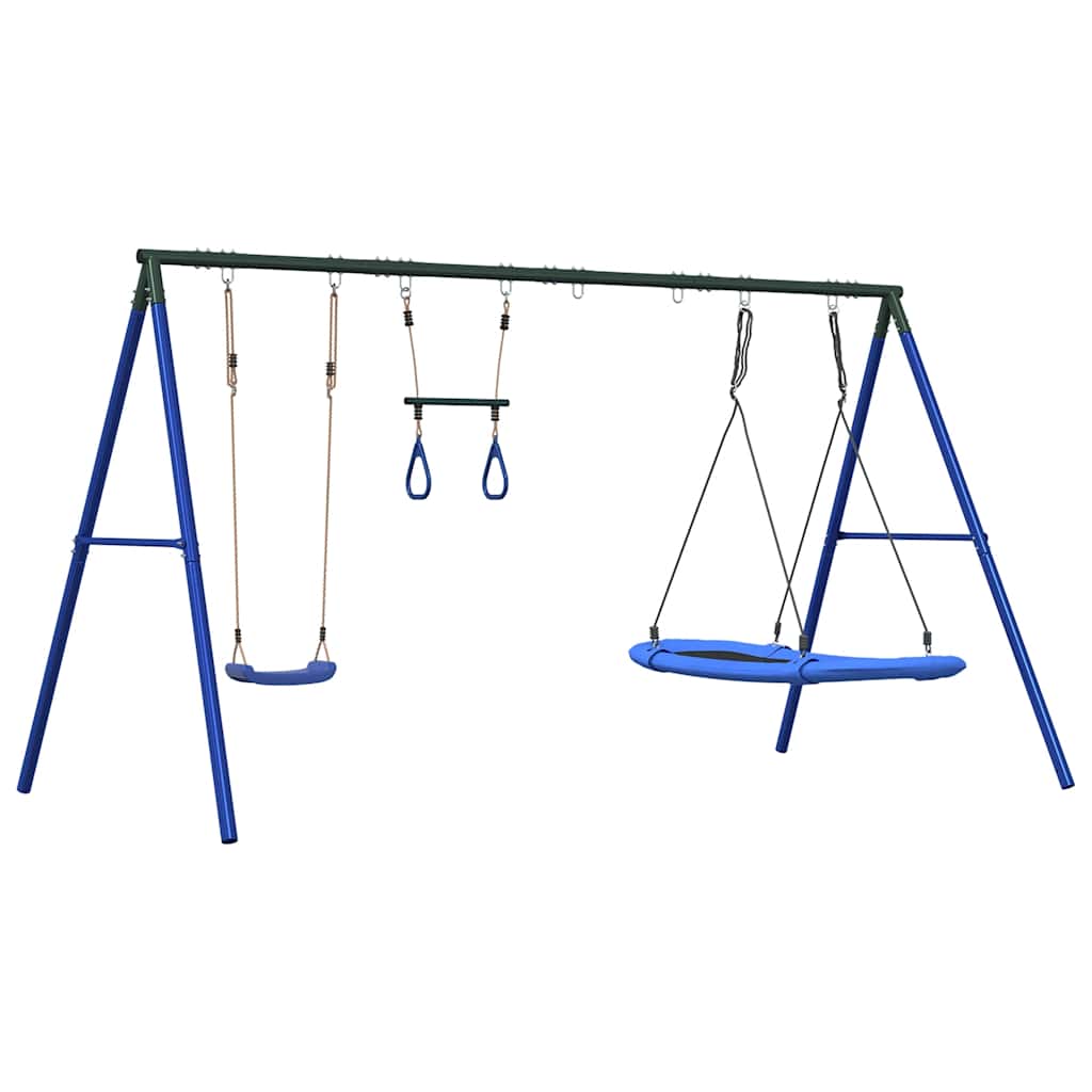 Schommelset met schommel, trapeze en nestschommel is nu te koop bij PeponiXL, paradijselijk wonen!