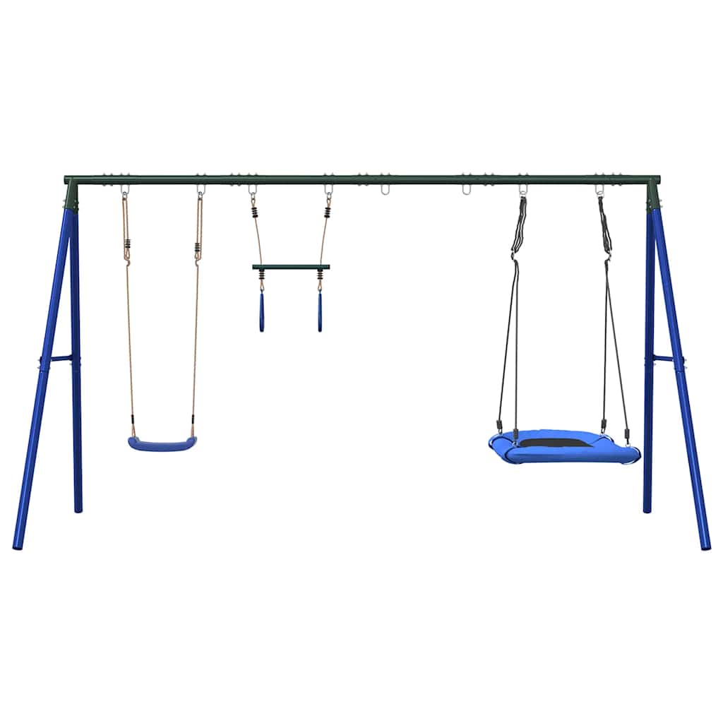 Schommelset met schommel, trapeze en nestschommel is nu te koop bij PeponiXL, paradijselijk wonen!