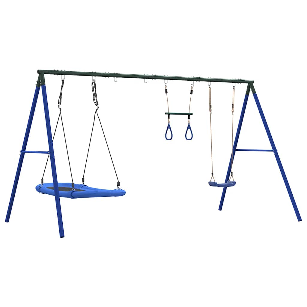 Schommelset met schommel, trapeze en nestschommel is nu te koop bij PeponiXL, paradijselijk wonen!
