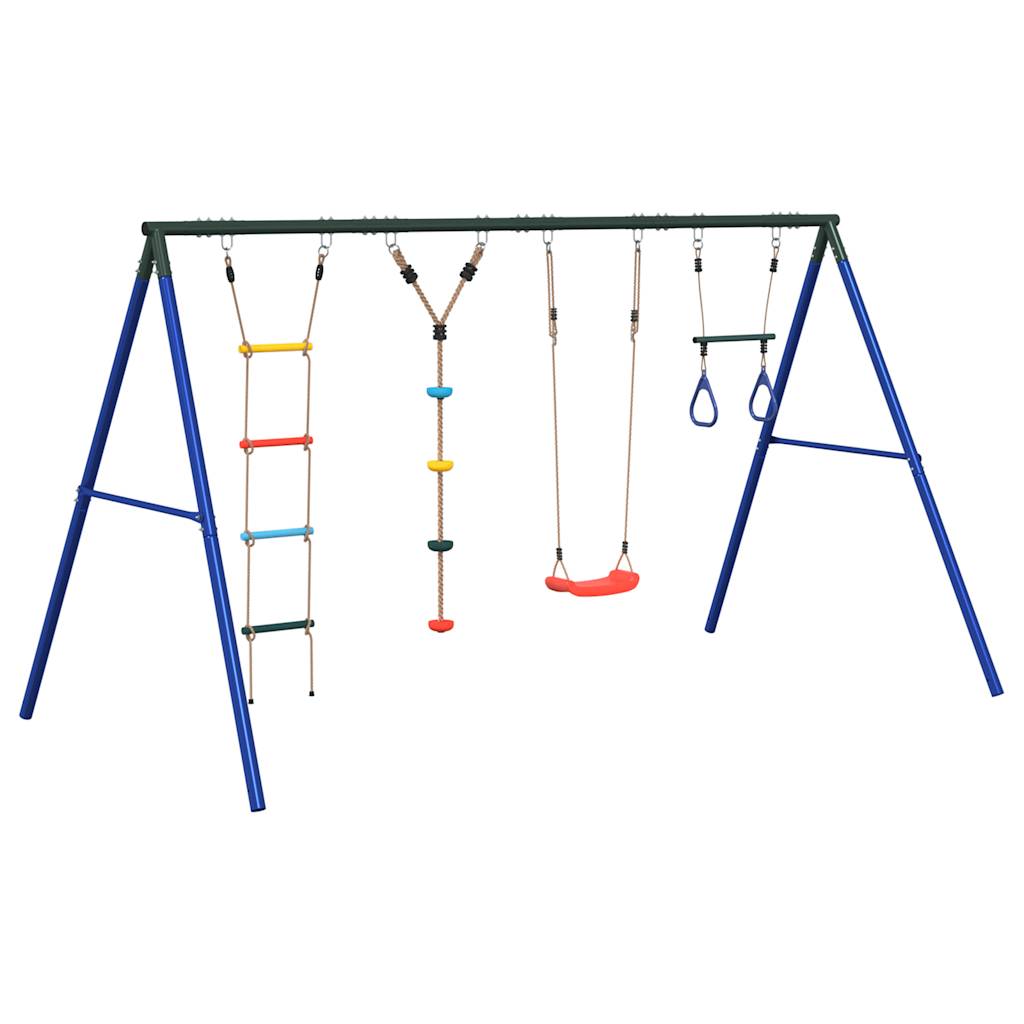 Schommelset met schommel, trapeze, ladder en klimtouw is nu te koop bij PeponiXL, paradijselijk wonen!