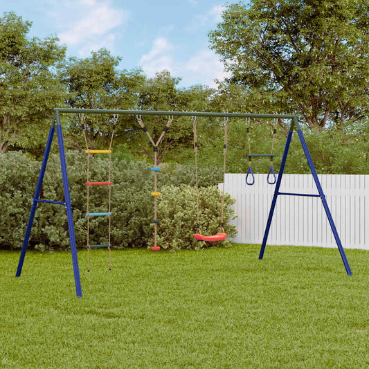 Schommelset met schommel, trapeze, ladder en klimtouw is nu te koop bij PeponiXL, paradijselijk wonen!