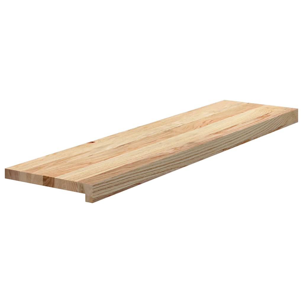 Traptreden 2 st 100x25x2 cm onbehandeld massief eikenhout is nu te koop bij PeponiXL, paradijselijk wonen!