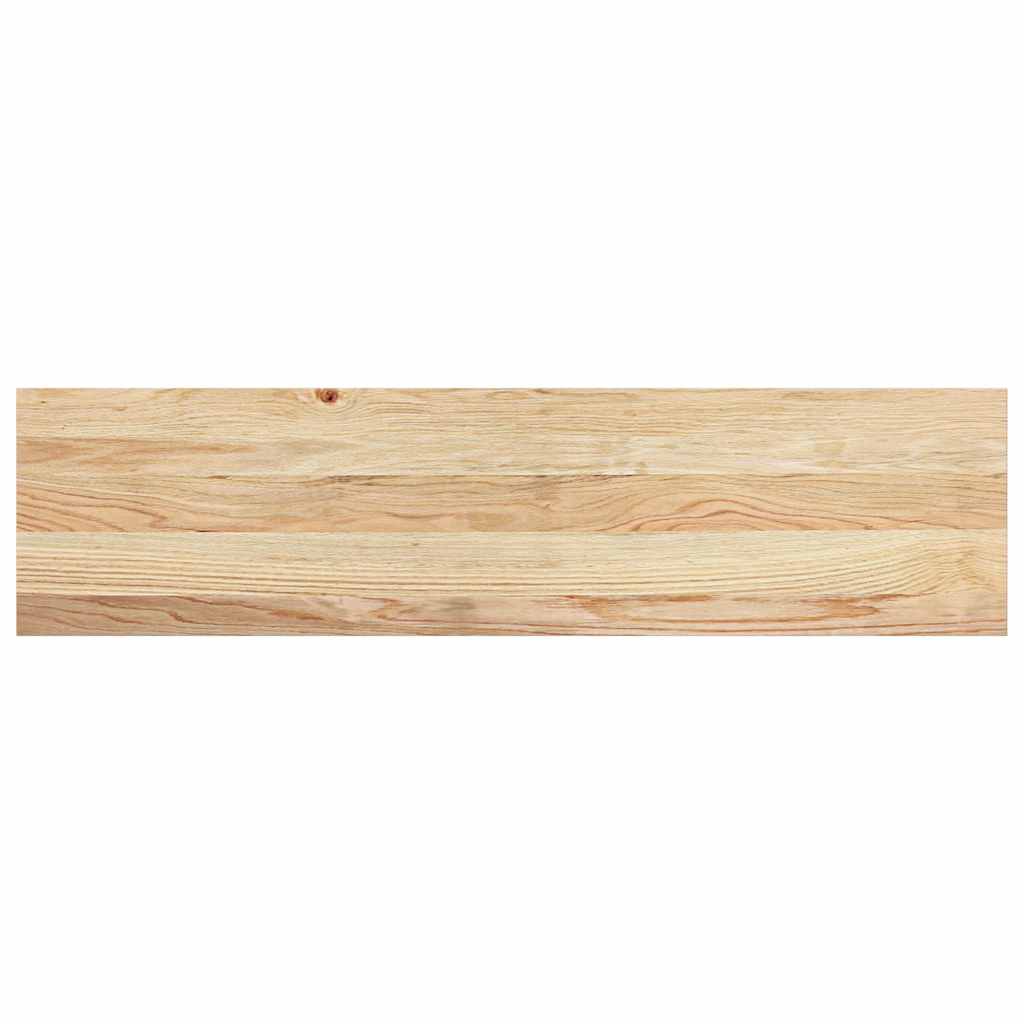 Traptreden 2 st 100x25x2 cm onbehandeld massief eikenhout is nu te koop bij PeponiXL, paradijselijk wonen!