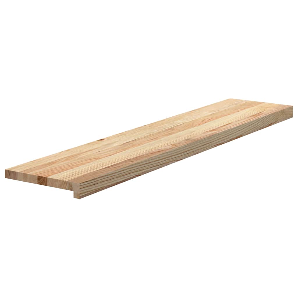 Traptreden 2 st 120x25x2 cm onbehandeld massief eikenhout is nu te koop bij PeponiXL, paradijselijk wonen!