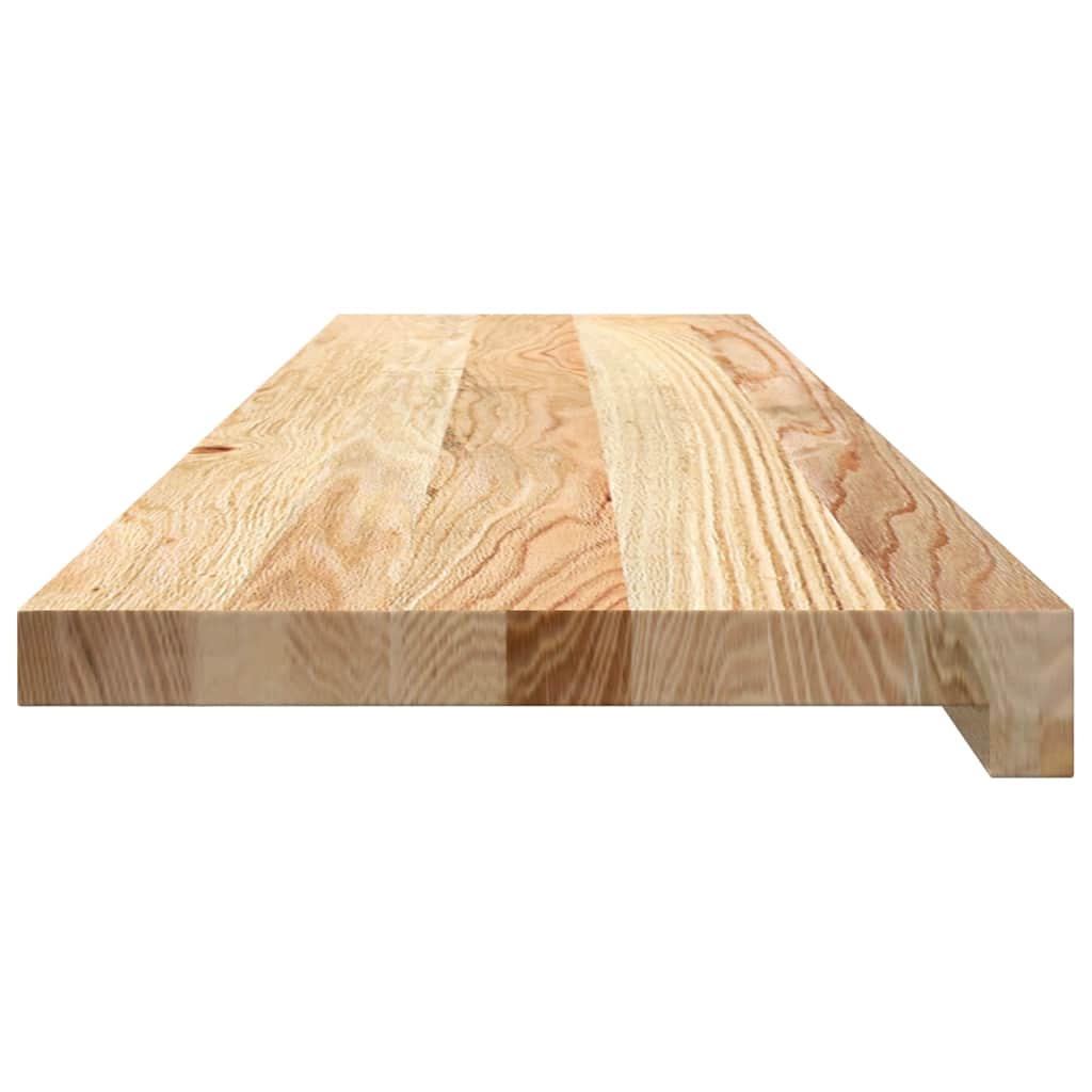 Traptreden 2 st 100x30x2 cm onbehandeld massief eikenhout is nu te koop bij PeponiXL, paradijselijk wonen!