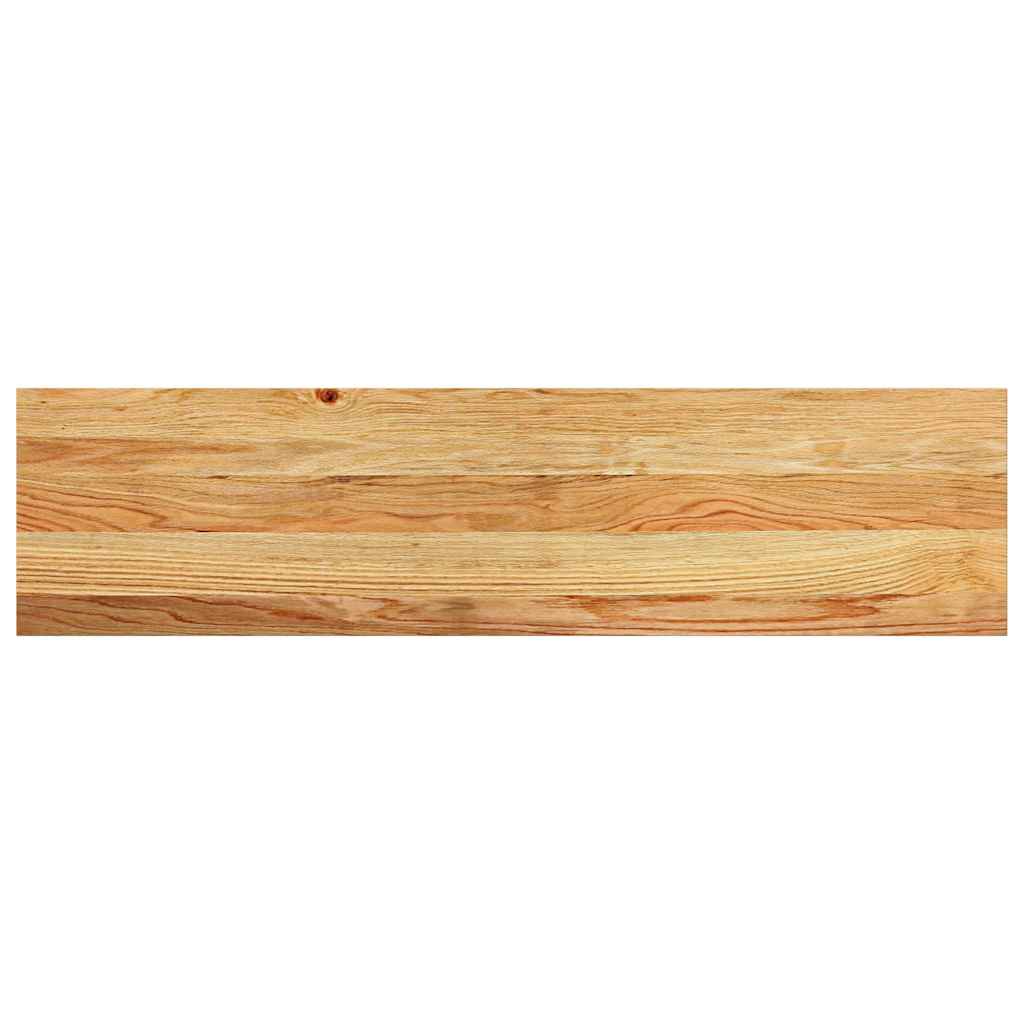 Traptreden 2 st 100x25x2 cm massief eikenhout lichtbruin is nu te koop bij PeponiXL, paradijselijk wonen!