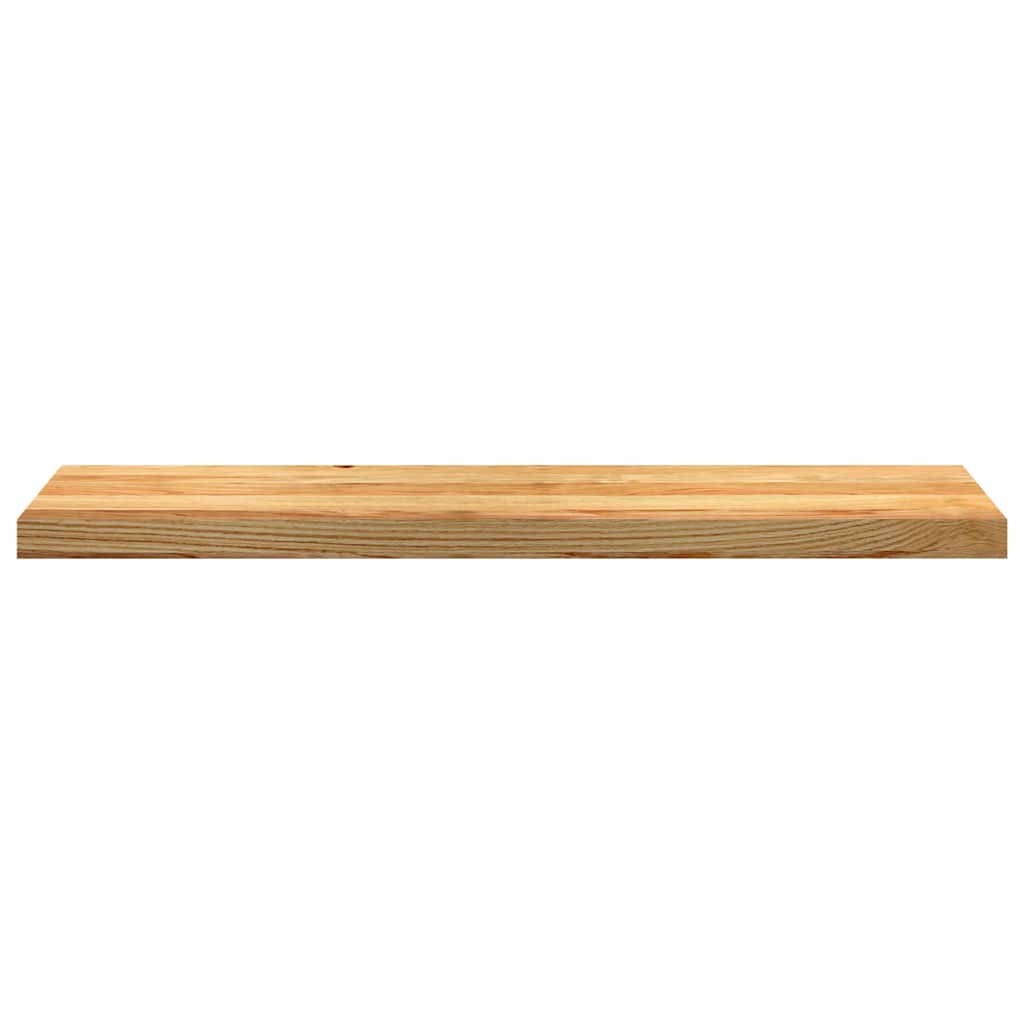 Traptreden 2 st 100x25x2 cm massief eikenhout lichtbruin is nu te koop bij PeponiXL, paradijselijk wonen!
