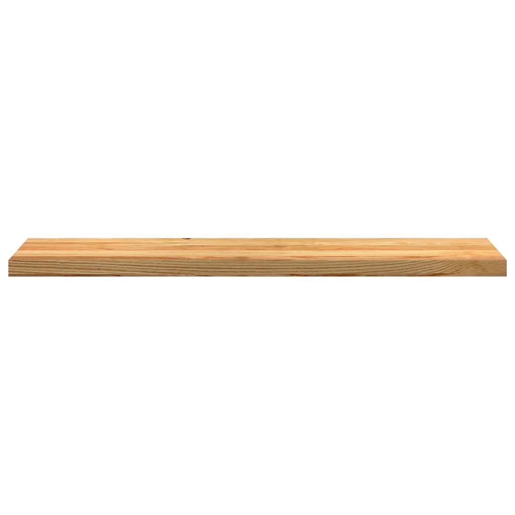 Traptreden 2 st 120x30x2 cm massief eikenhout lichtbruin is nu te koop bij PeponiXL, paradijselijk wonen!