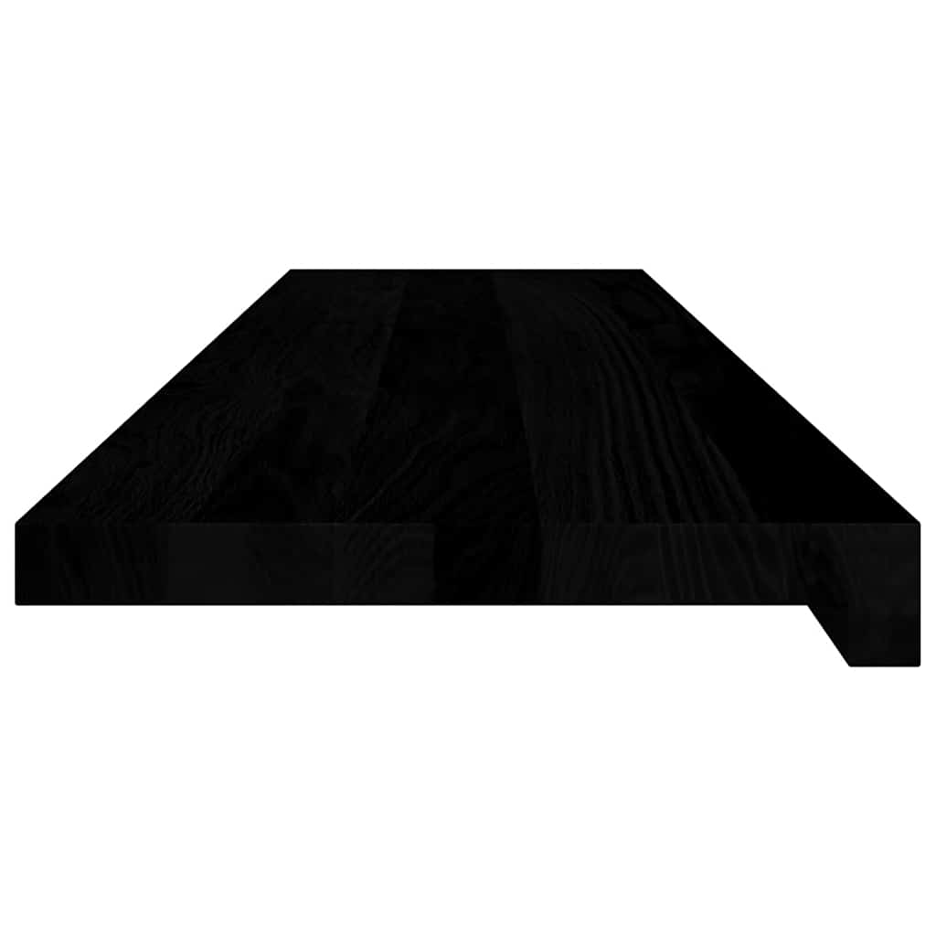 Traptreden 2 st 100x25x2 cm massief eikenhout donkerbruin is nu te koop bij PeponiXL, paradijselijk wonen!