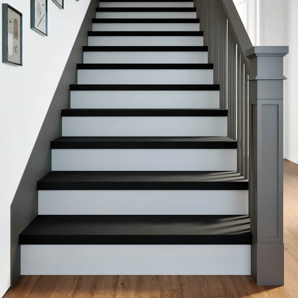 Traptreden 2 st 100x25x2 cm massief eikenhout donkerbruin is nu te koop bij PeponiXL, paradijselijk wonen!