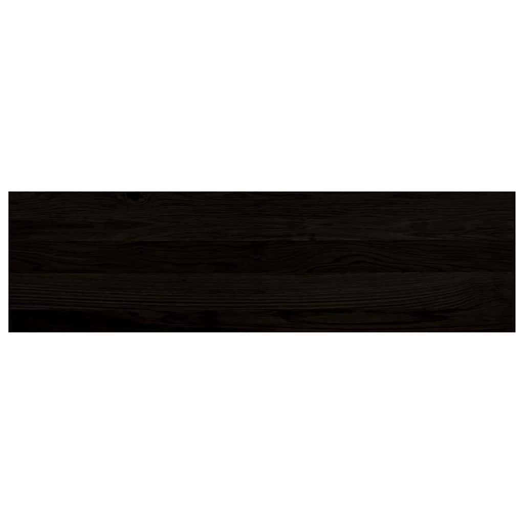 Traptreden 2 st 90x30x2 cm massief eikenhout donkerbruin is nu te koop bij PeponiXL, paradijselijk wonen!