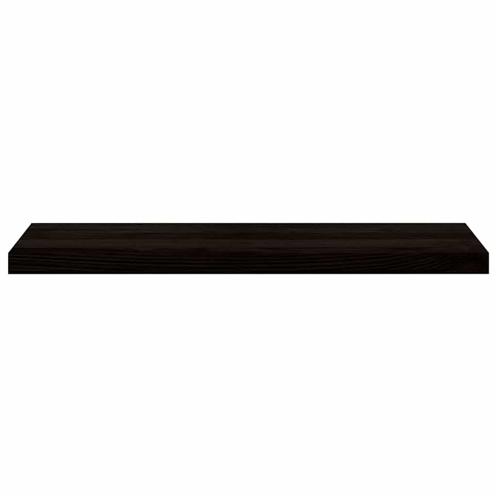Traptreden 2 st 90x30x2 cm massief eikenhout donkerbruin is nu te koop bij PeponiXL, paradijselijk wonen!