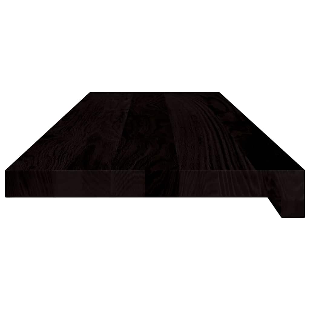 Traptreden 2 st 90x30x2 cm massief eikenhout donkerbruin is nu te koop bij PeponiXL, paradijselijk wonen!