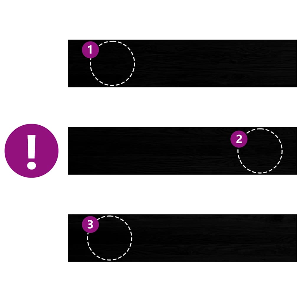 Traptreden 2 st 120x30x2 cm massief eikenhout donkerbruin is nu te koop bij PeponiXL, paradijselijk wonen!