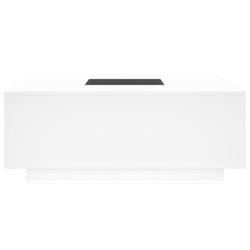 Salontafel met Infinity LED 100x100x40 cm wit is nu te koop bij PeponiXL, paradijselijk wonen!