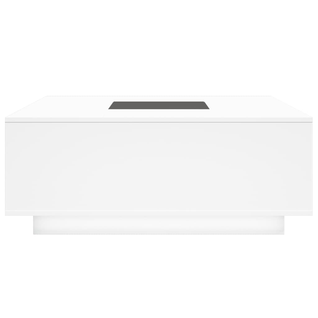 Salontafel met Infinity LED 100x100x40 cm wit is nu te koop bij PeponiXL, paradijselijk wonen!