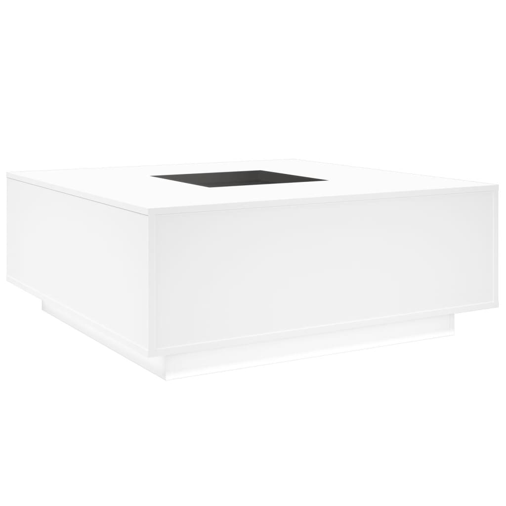 Salontafel met Infinity LED 100x100x40 cm wit is nu te koop bij PeponiXL, paradijselijk wonen!