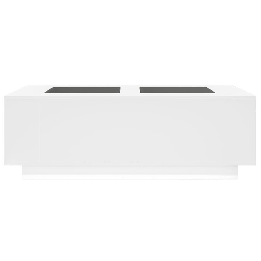 Salontafel met Infinity LED 116x69x40 cm wit is nu te koop bij PeponiXL, paradijselijk wonen!