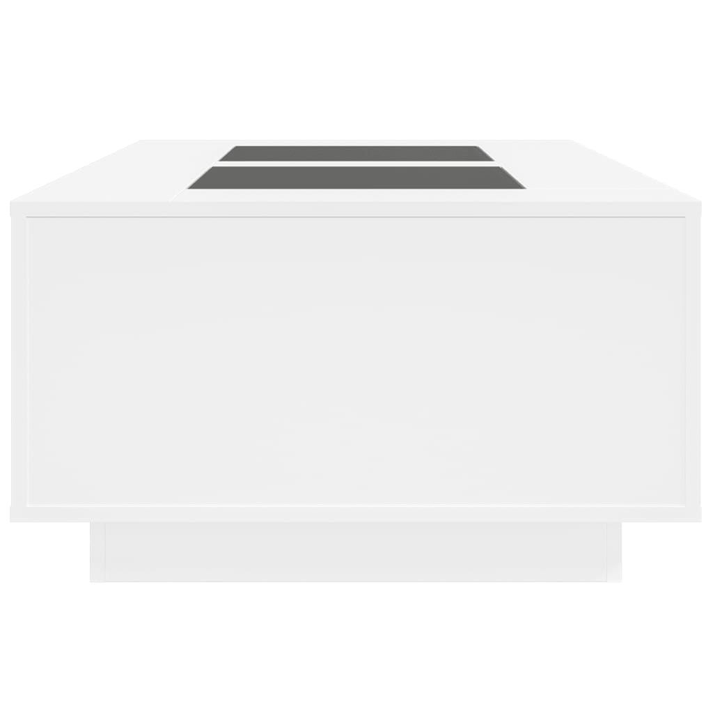Salontafel met Infinity LED 116x69x40 cm wit is nu te koop bij PeponiXL, paradijselijk wonen!