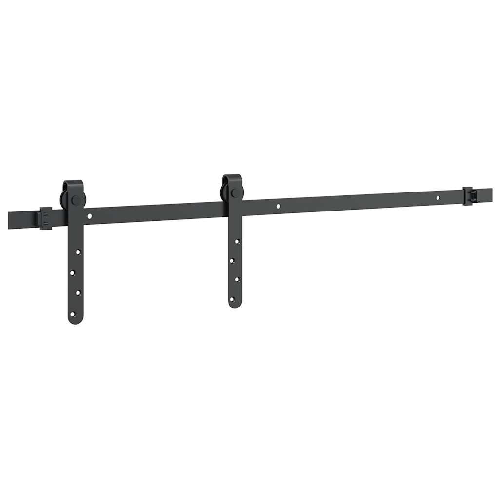 Ophangset voor schuifdeur 91 cm koolstofstaal is nu te koop bij PeponiXL, paradijselijk wonen!