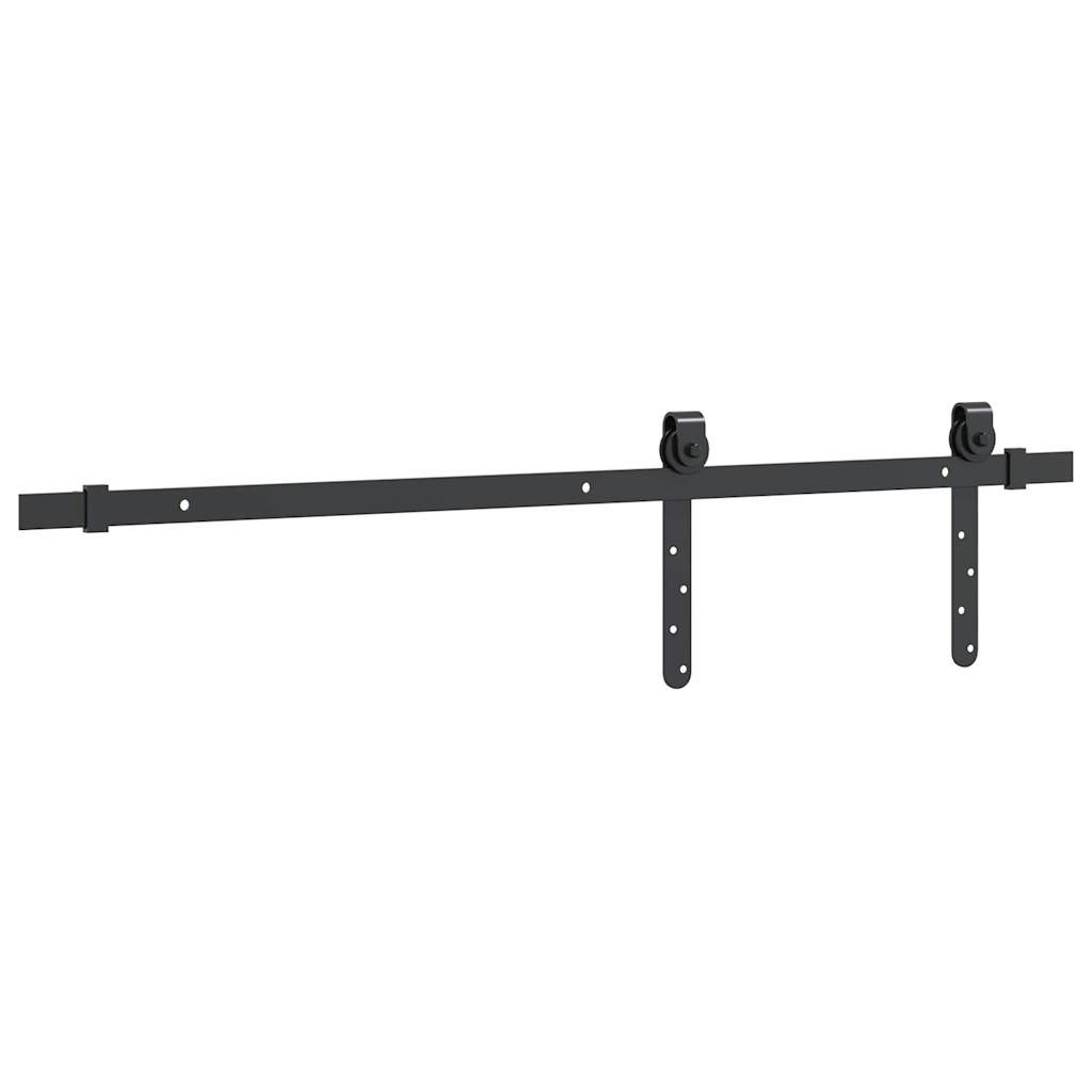 Ophangset voor schuifdeur 91 cm koolstofstaal is nu te koop bij PeponiXL, paradijselijk wonen!