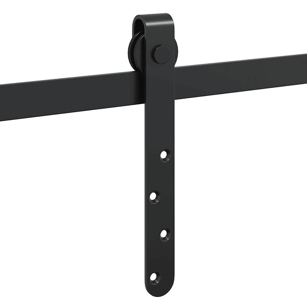 Ophangset voor schuifdeur 91 cm koolstofstaal is nu te koop bij PeponiXL, paradijselijk wonen!