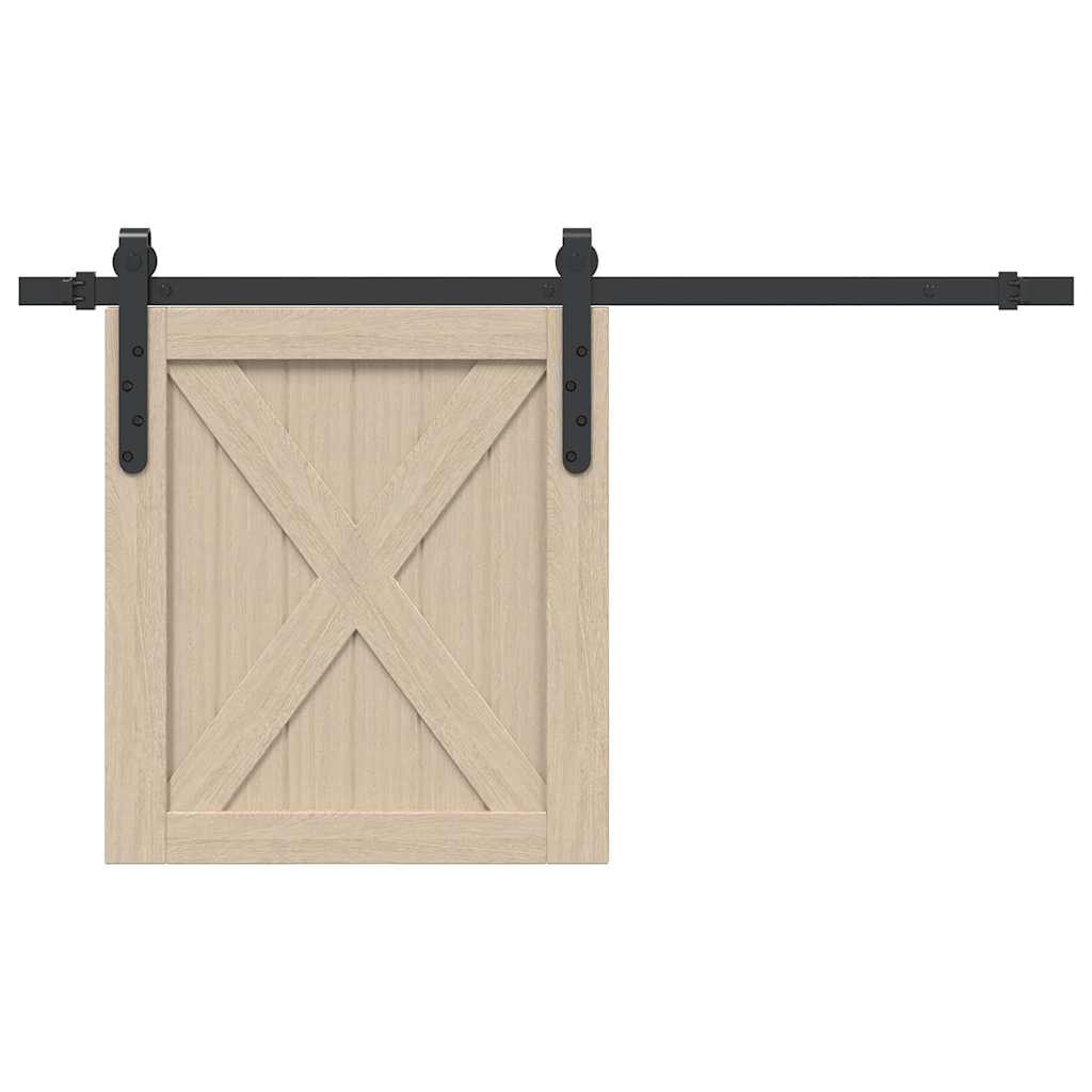 Ophangset voor schuifdeur 91 cm koolstofstaal is nu te koop bij PeponiXL, paradijselijk wonen!